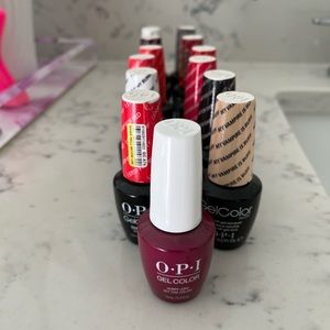 Lot of OPI gel polish